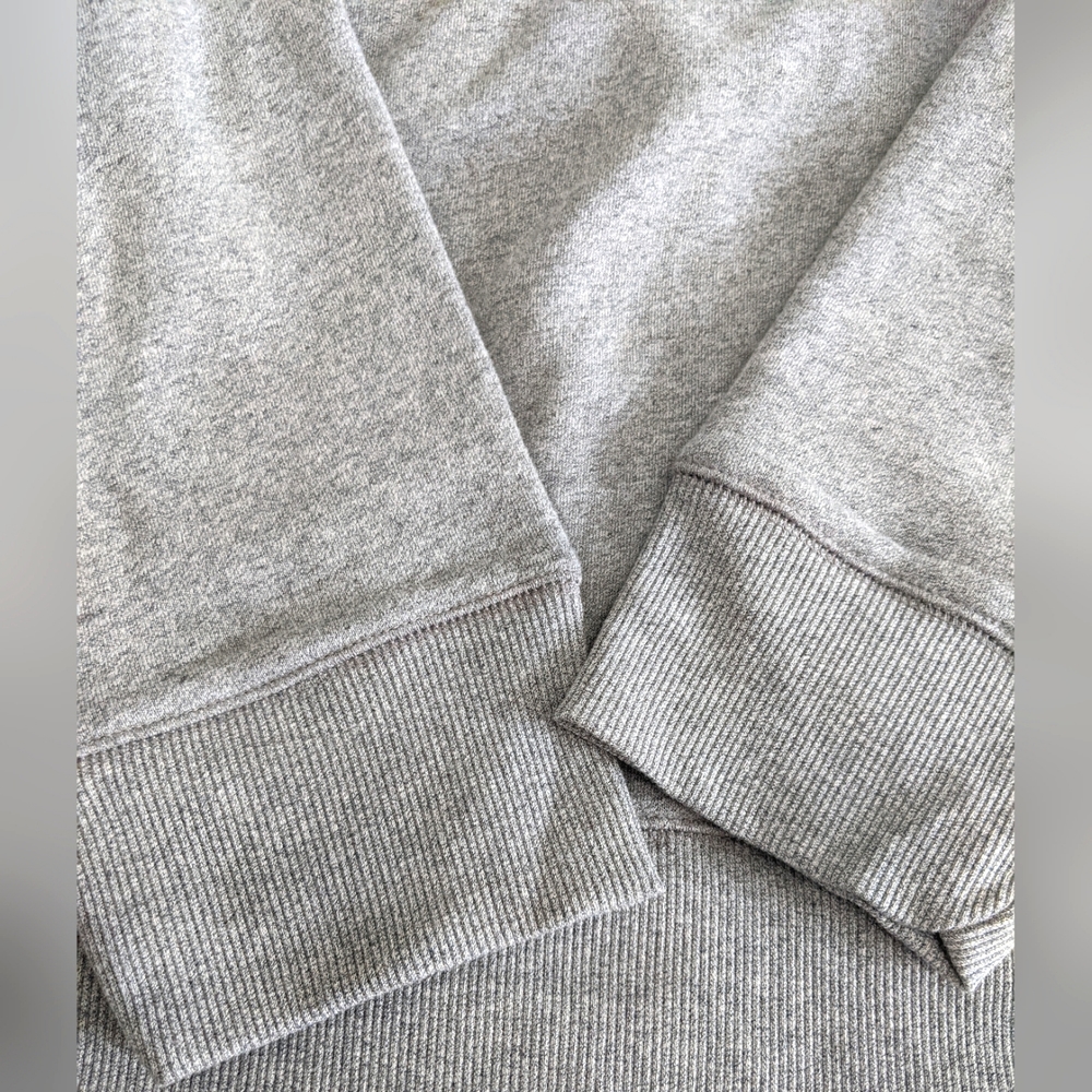 New Era Men's Gray Crewneck Cotton Blend Sweatshirt Size 2XL - Picture 6 of 11